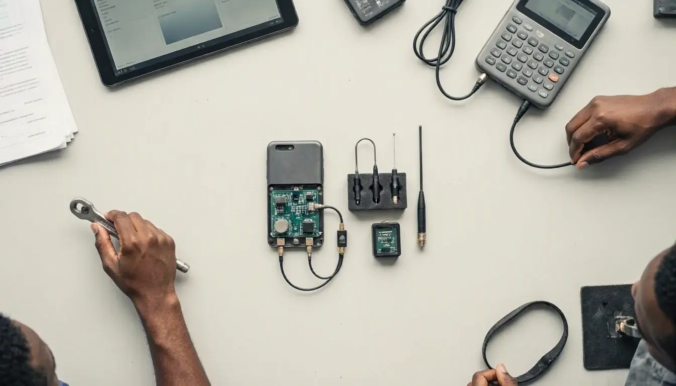 ANSI C63.26 in type approval services: ANSI C63.26 is a rule made by ANSI. It tells how to—visual guide