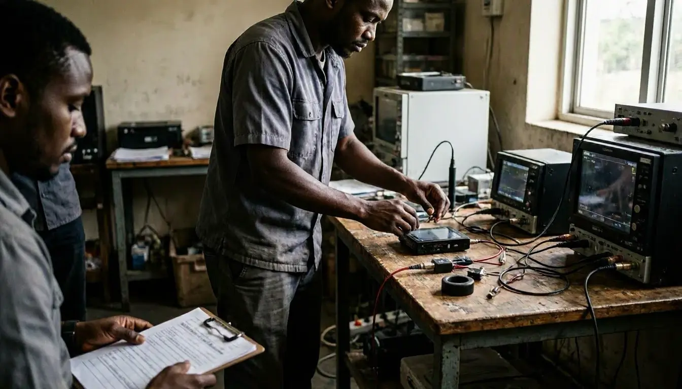 How EMC Testing applies to type approval services services in Madagascar, Madagascar—practical illustration
